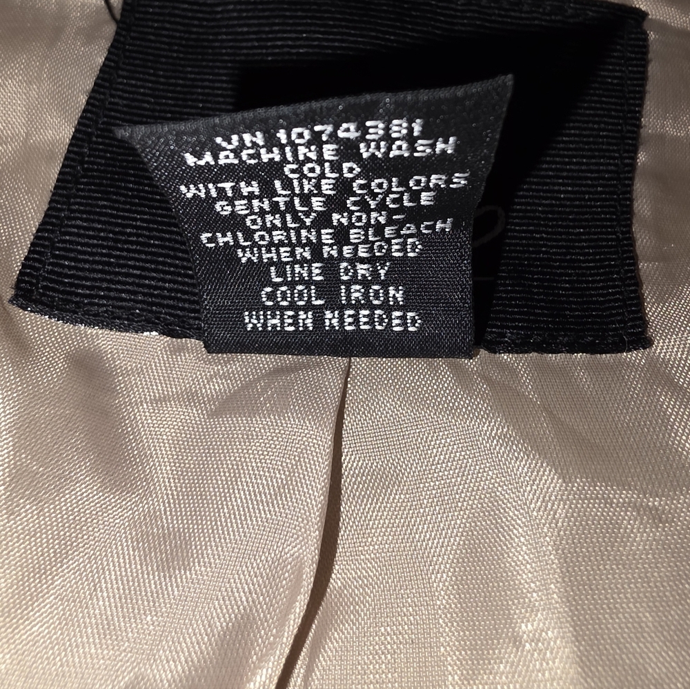 Mossimo trench coat with belt 3/4 Length Size Small - Picture 5 of 7